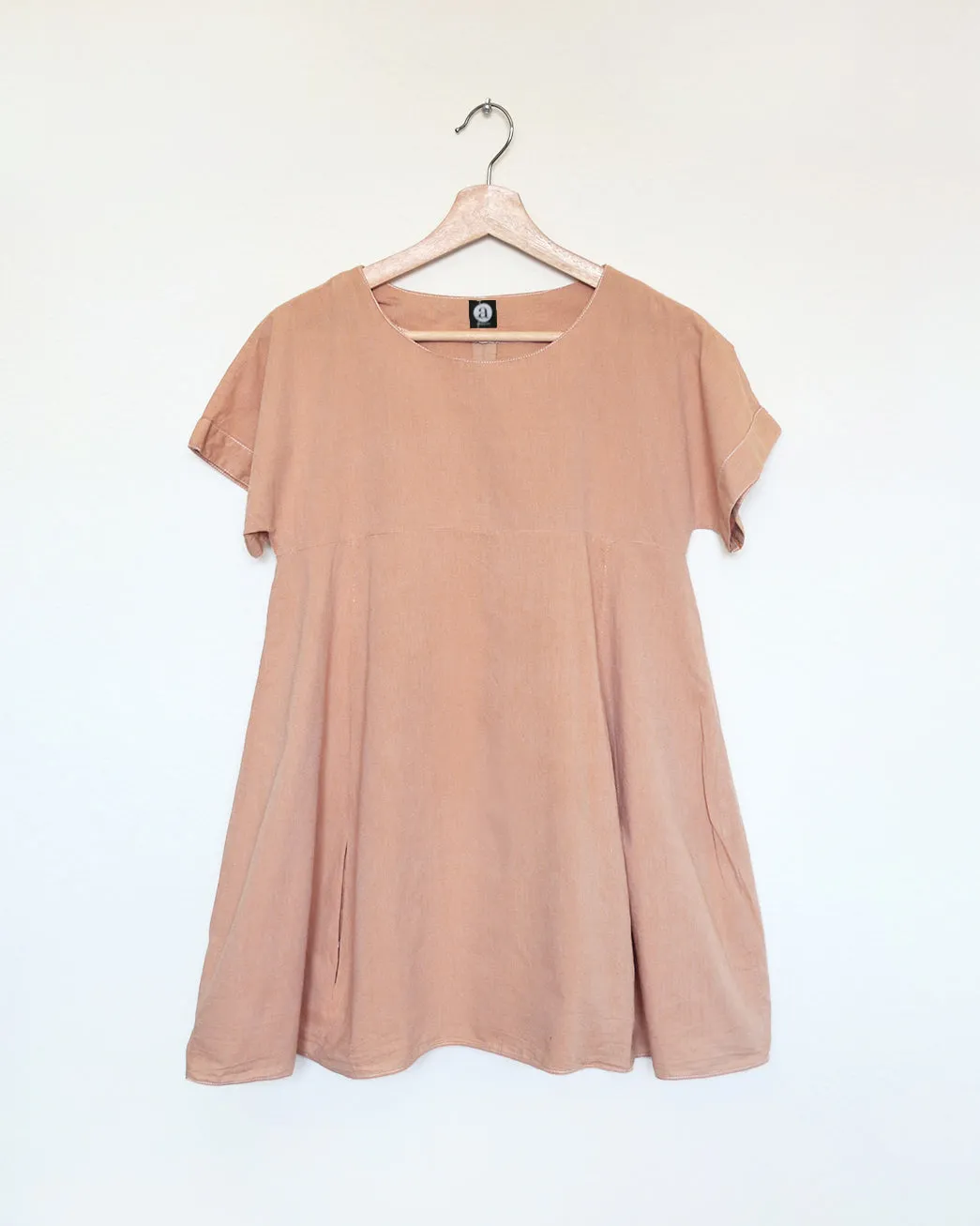 :: Handmade :: WEEKEND Dress in Blue Linen