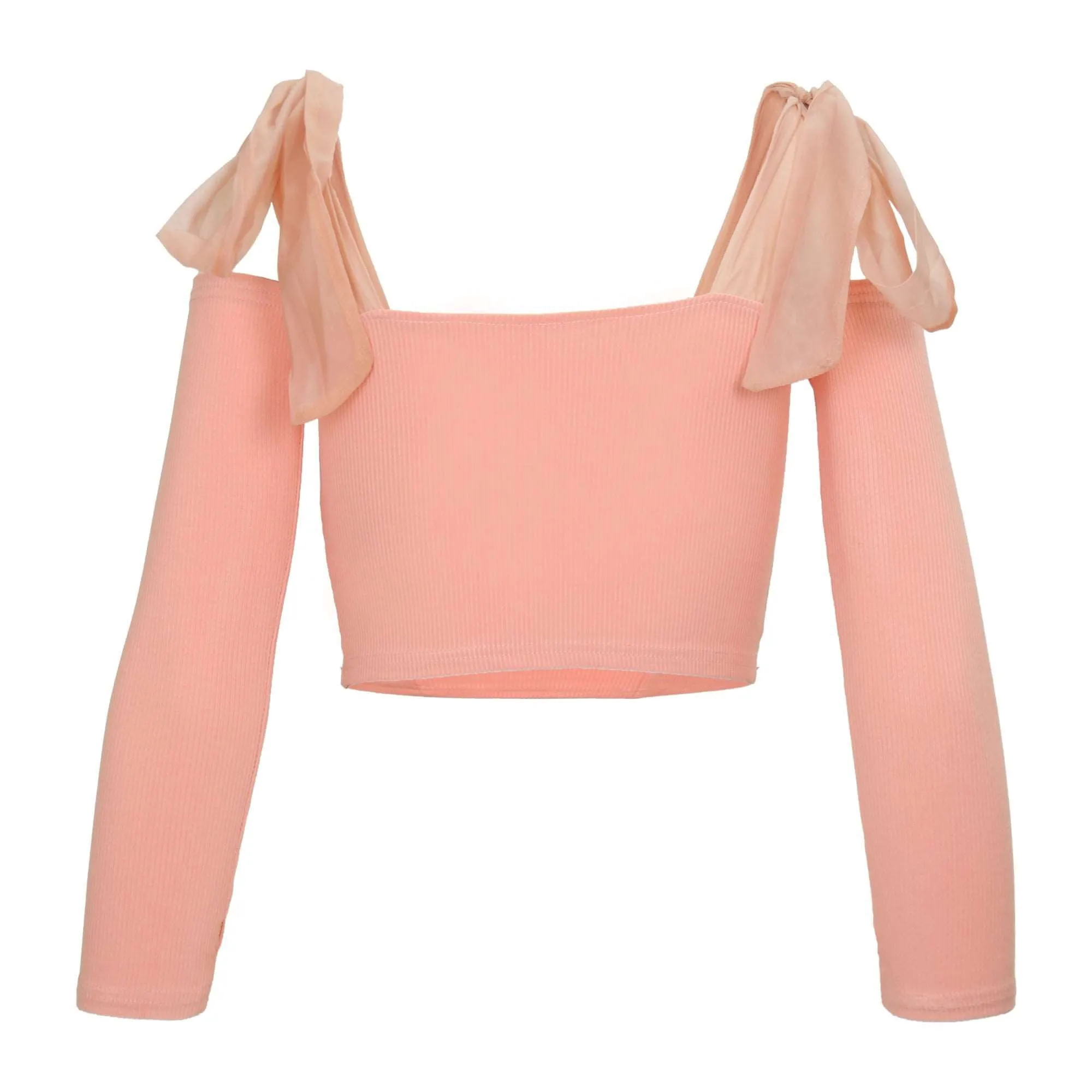 Adjustable Shoulder Top with Separate Sleeves