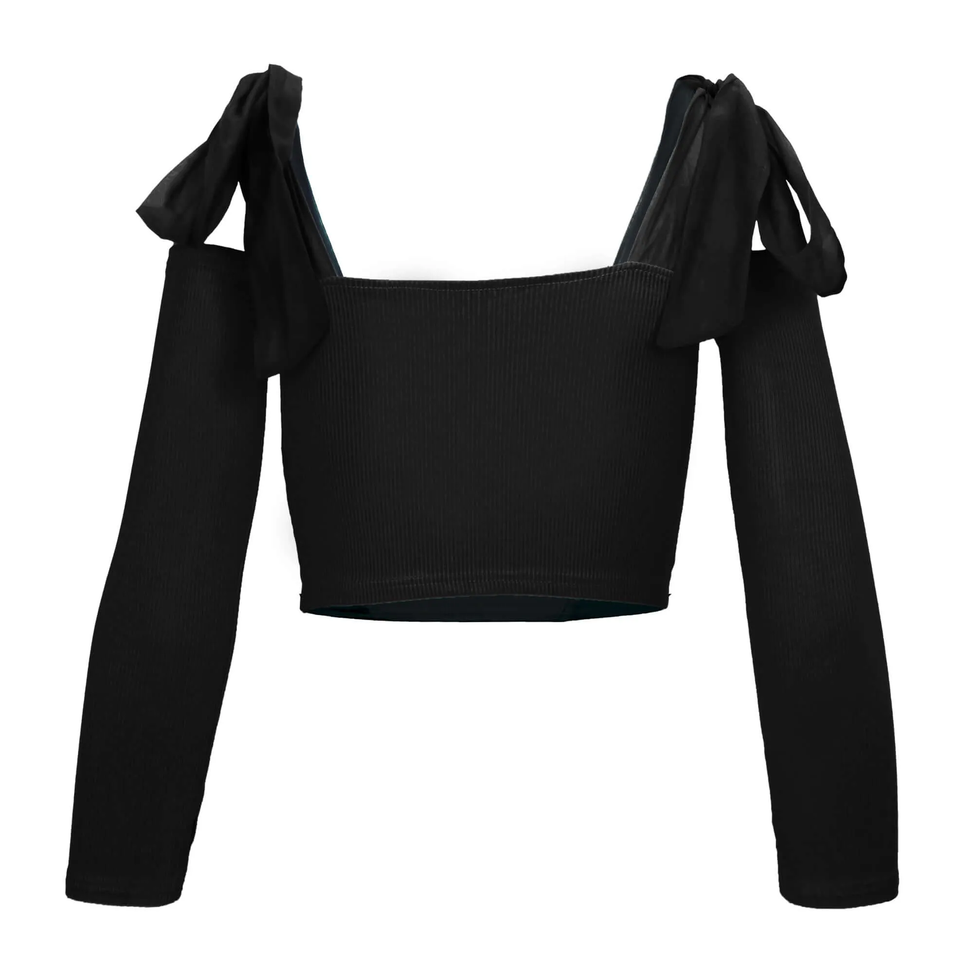 Adjustable Shoulder Top with Separate Sleeves