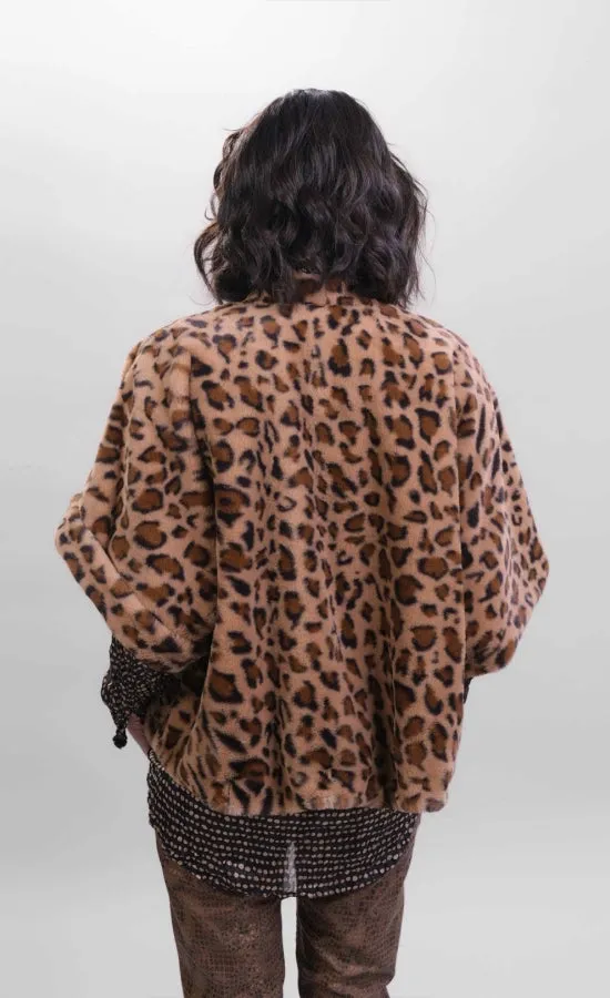 Alembika Cheetah Kenya Kimono Jacket
