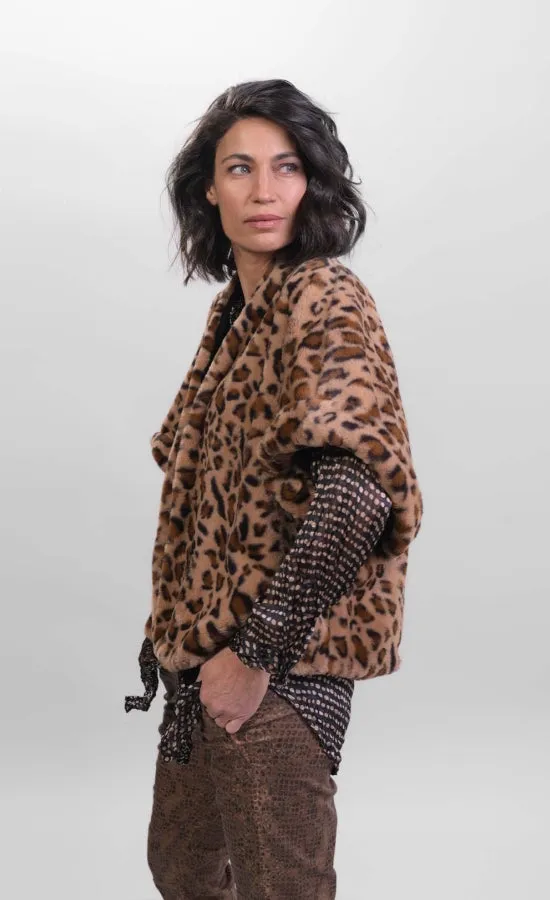 Alembika Cheetah Kenya Kimono Jacket