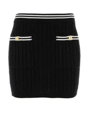 Alessandra Rich Black Skirts