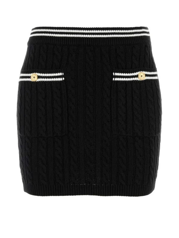 Alessandra Rich Black Skirts
