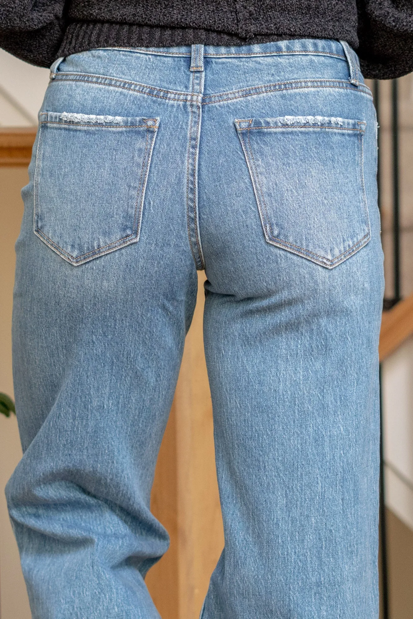 Astonishing High Rise Wide Leg