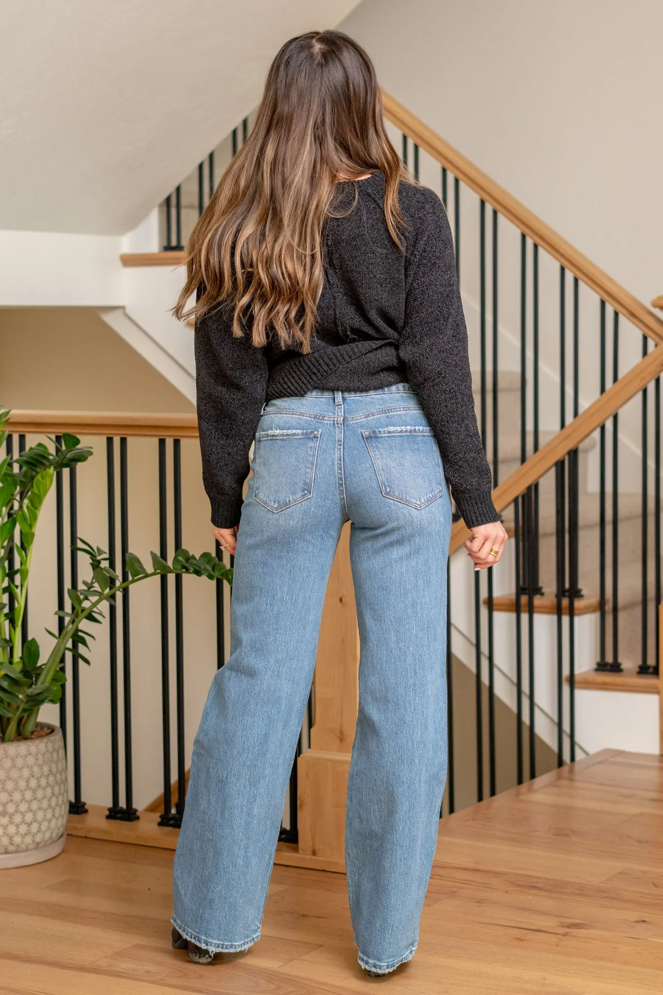 Astonishing High Rise Wide Leg