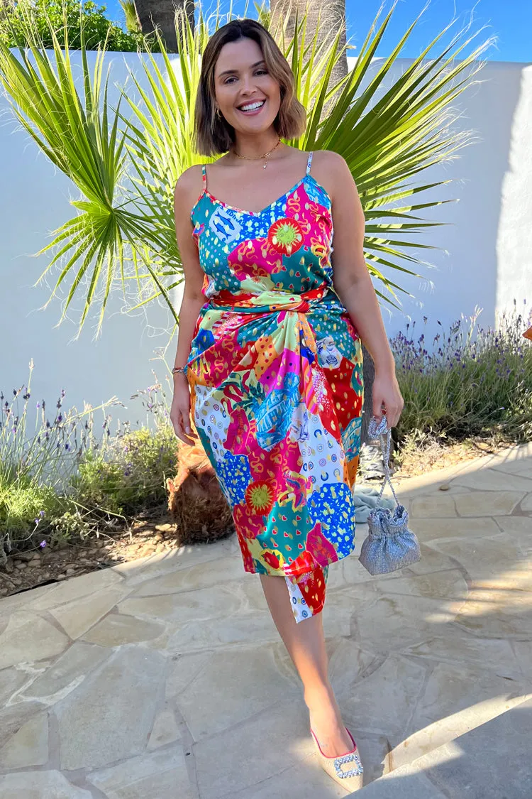 Bizarre Printed Jaspre Skirt