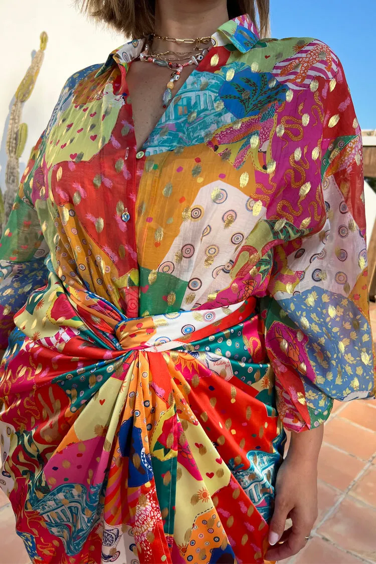 Bizarre Printed Jaspre Skirt