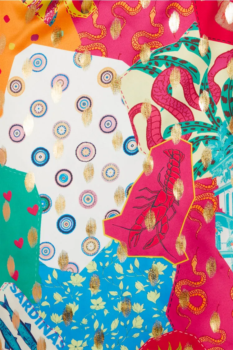 Bizarre Printed Jaspre Skirt
