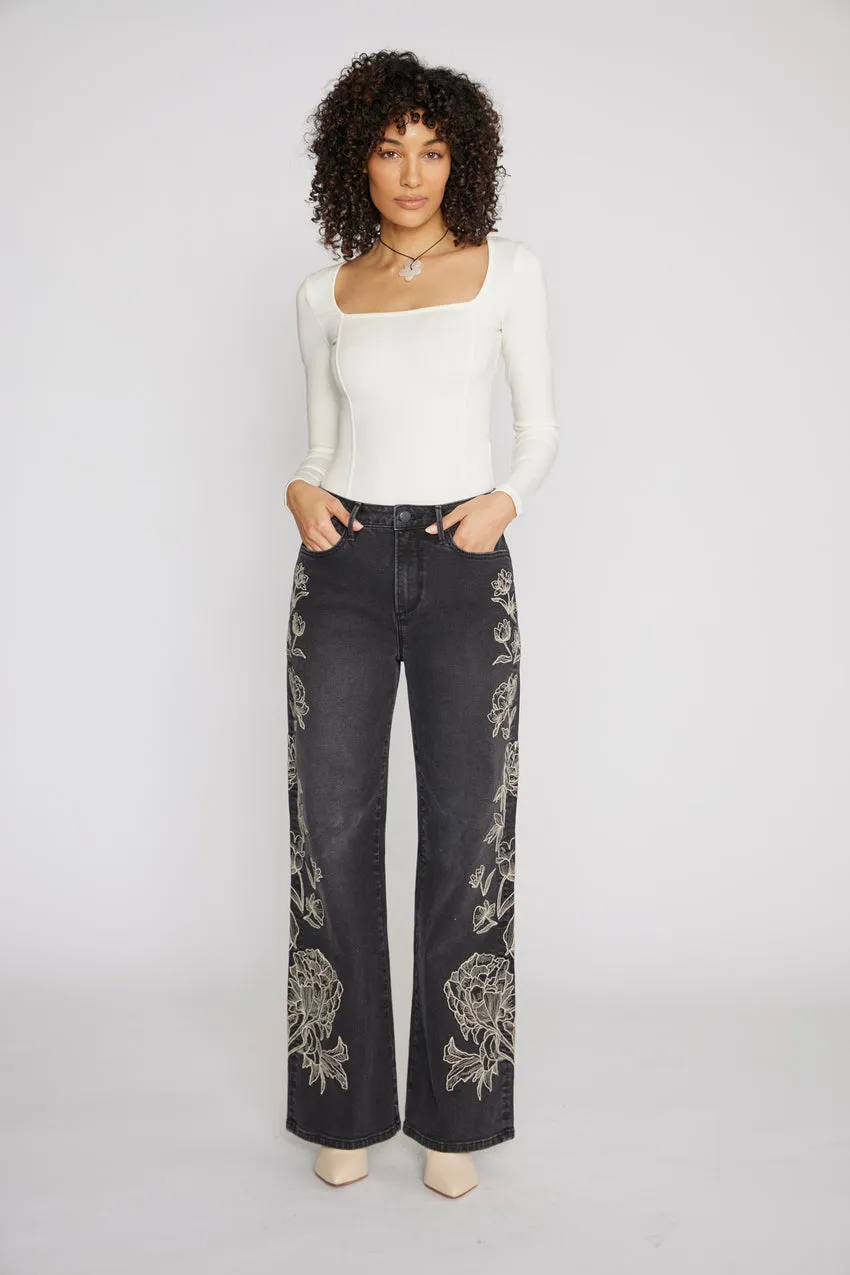 Charlee Wide Leg - Etched
