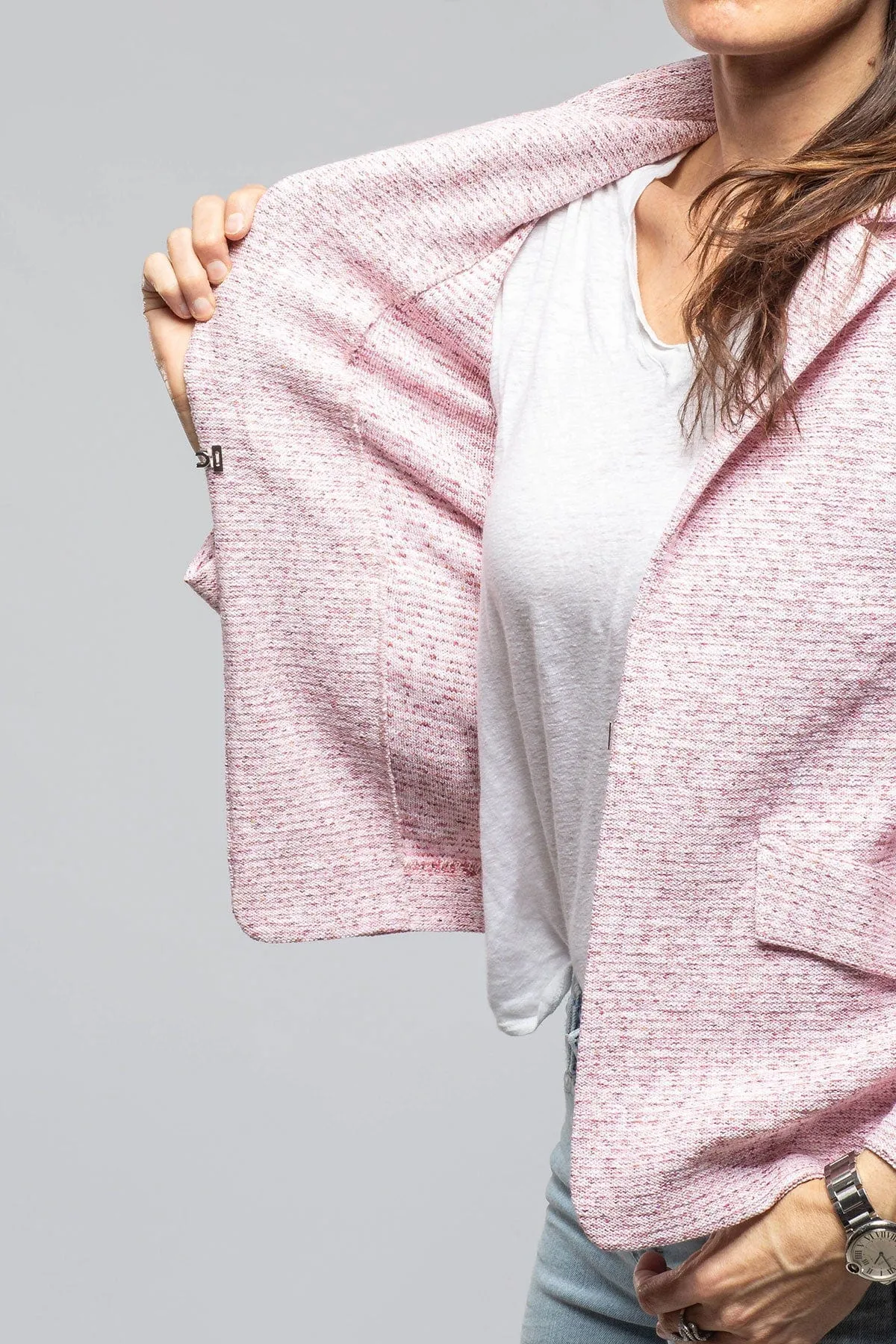 Chios Sweater Jacket In Ballerina