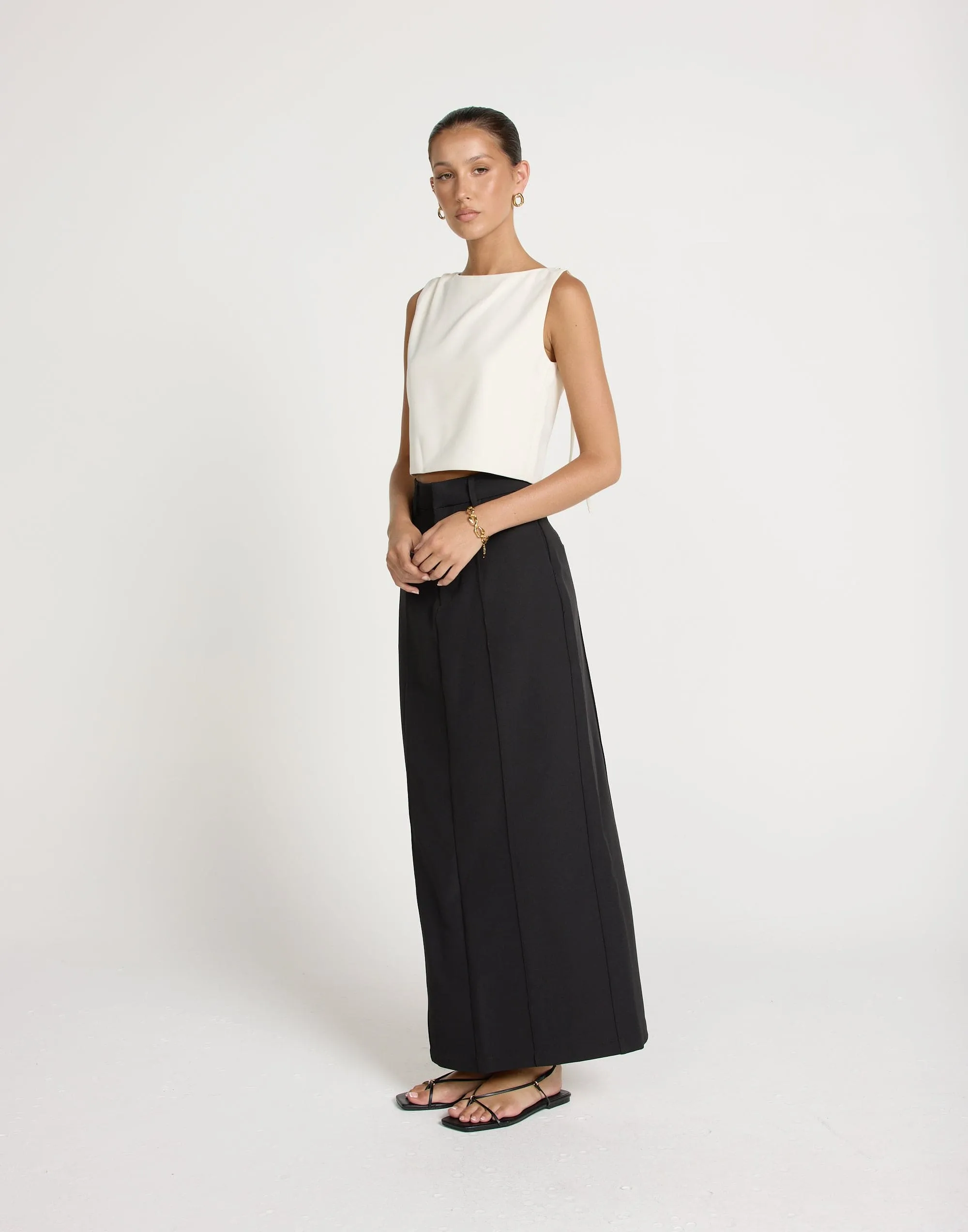 Colden Maxi Skirt (Black)