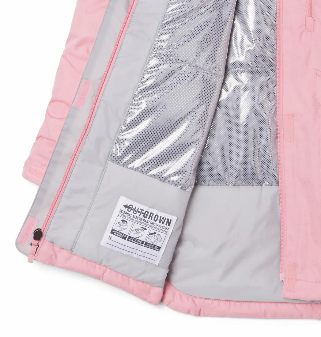 Columbia Kids Girls Pink Suttle Mountain Long Insulated Jacket