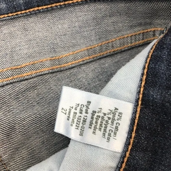 CURRENT/ELLIOTT The Stiletto Jeans in Townie