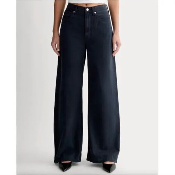 Everlane The Baggy Jean Womens 31 Ink Wash Denim