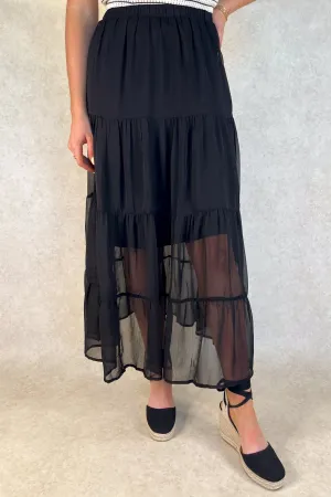 Fairy Maxi Chiffon Skirt