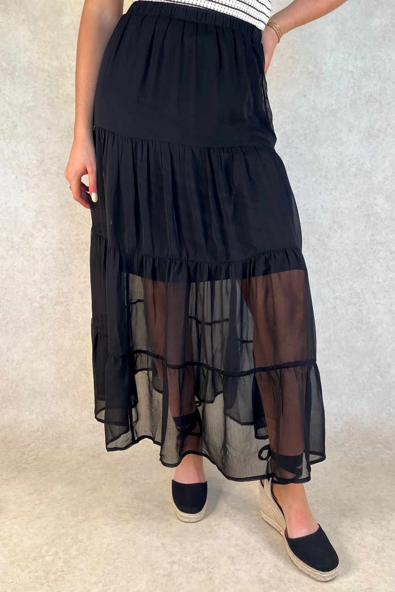 Fairy Maxi Chiffon Skirt