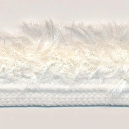 Fake Fur Piping #301 Off White
