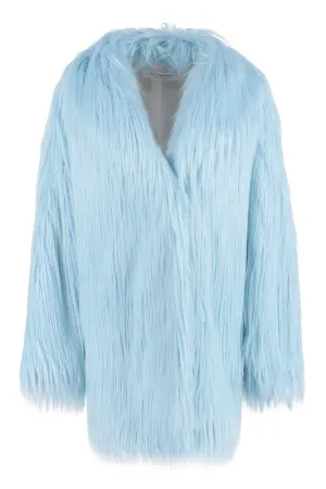 Faux fur coat