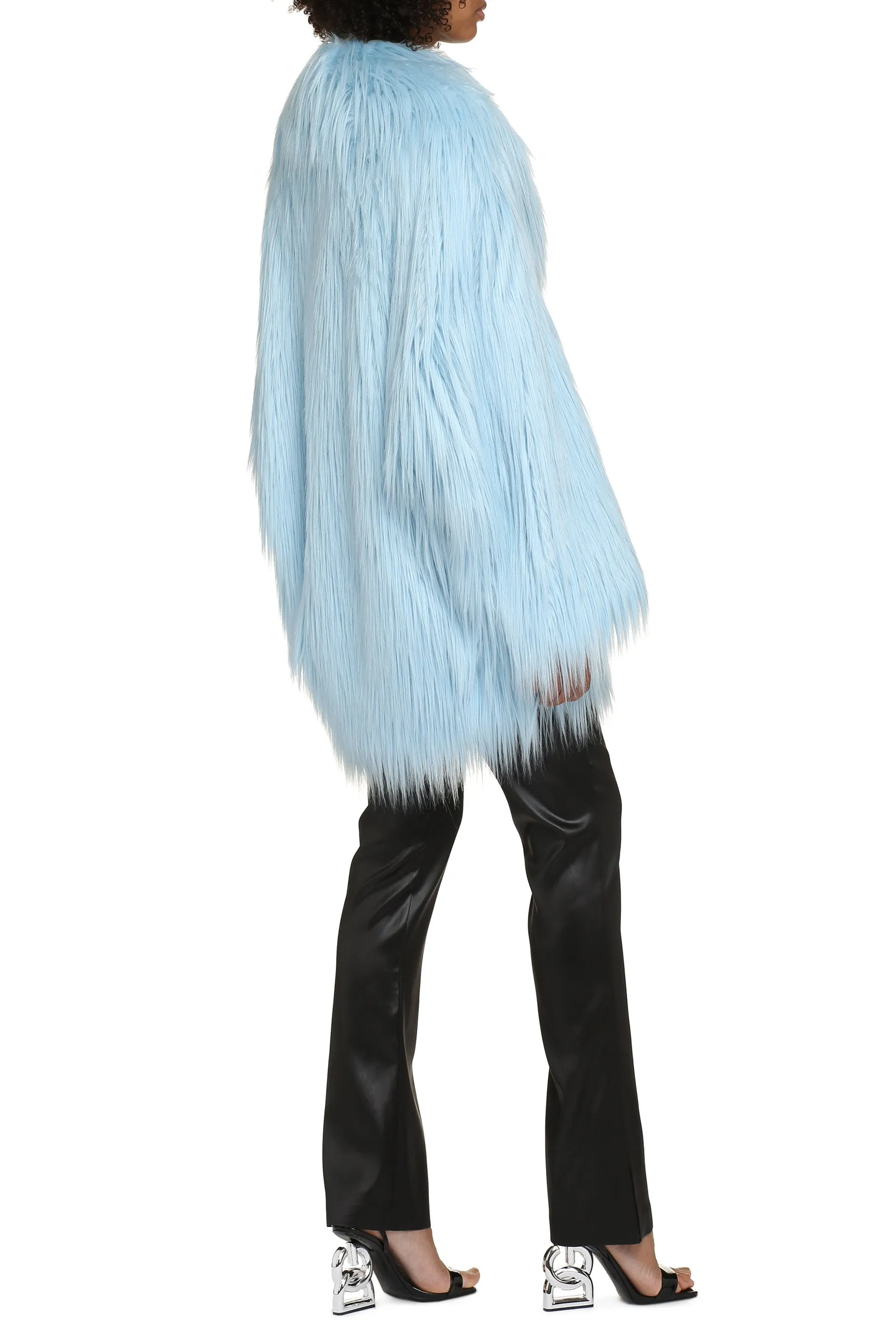 Faux fur coat