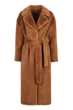 Faux fur coat