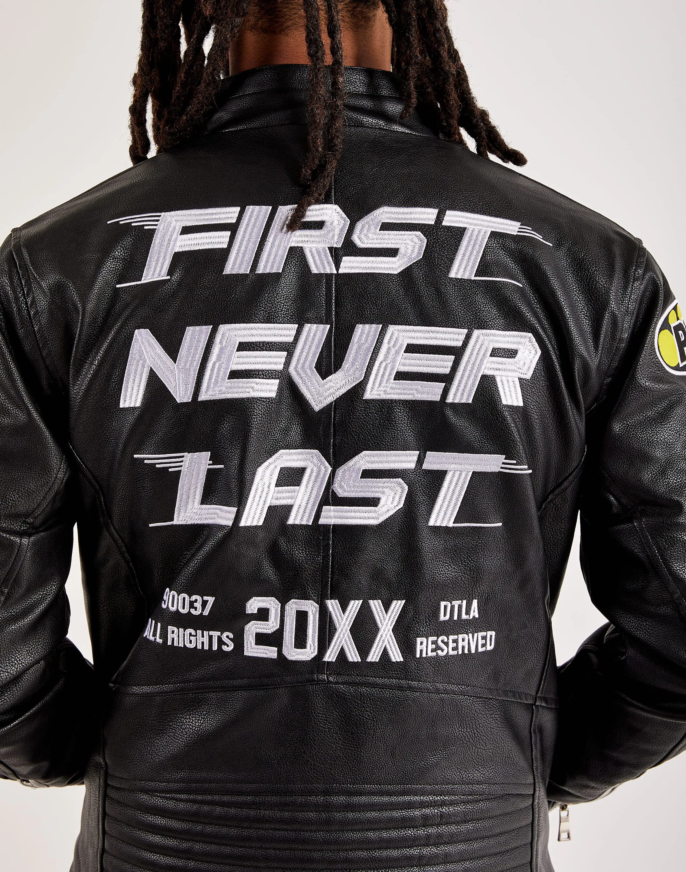 First Row Racing Moto Leather Jacket