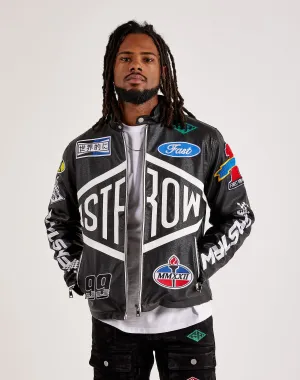 First Row Racing Moto Leather Jacket