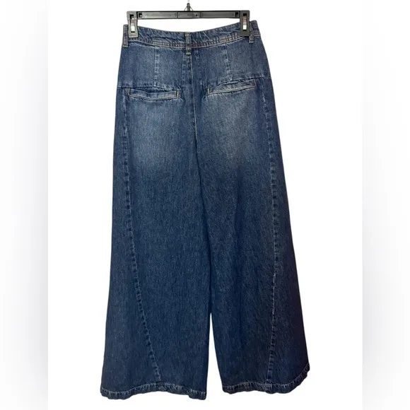 Free People Equinox Wide Leg Trouser JeansSize 24