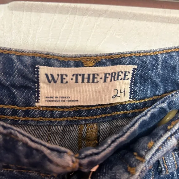 Free People Equinox Wide Leg Trouser JeansSize 24