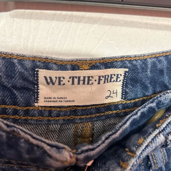 Free People Equinox Wide Leg Trouser JeansSize 24