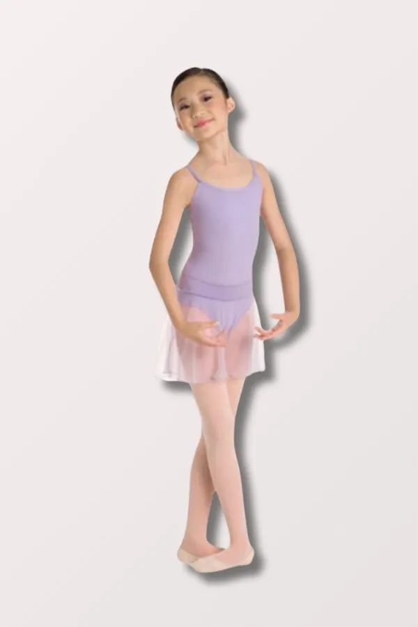 Girls Chiffon Pull On Ballet Skirt - Lilac