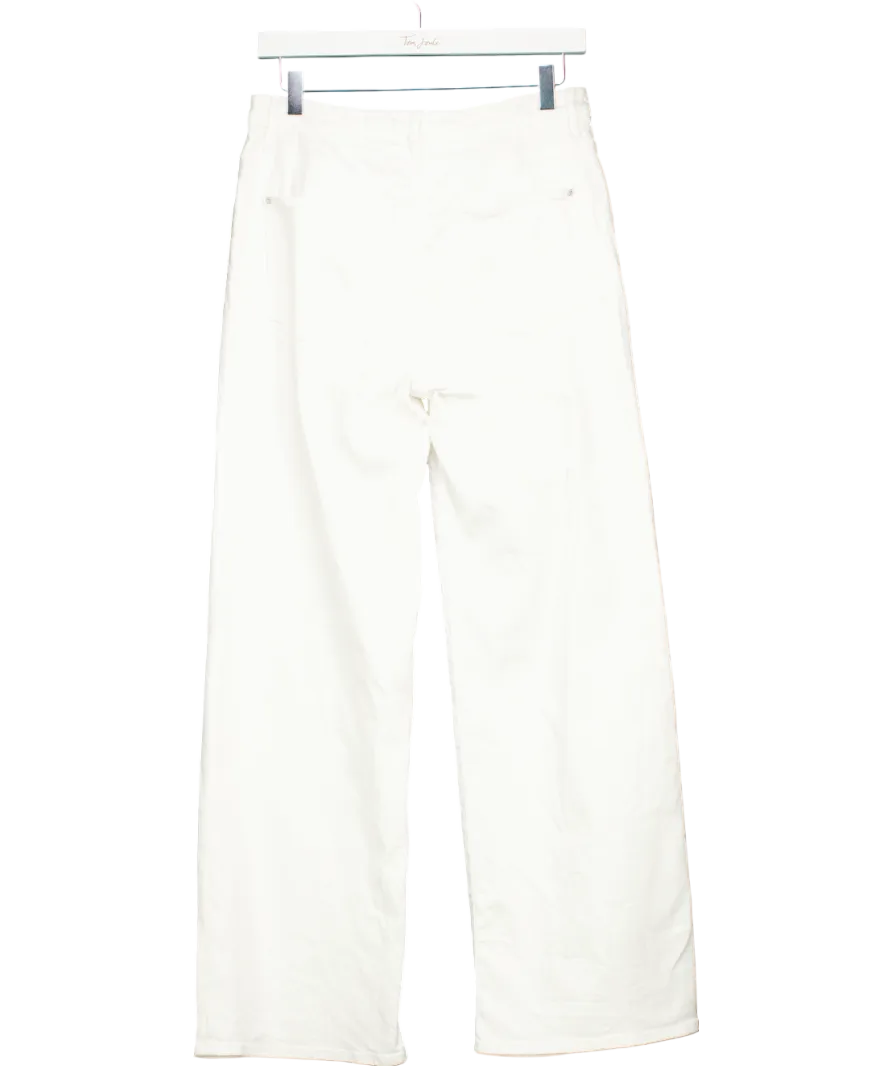 Guess White Wide Leg Jeans W29