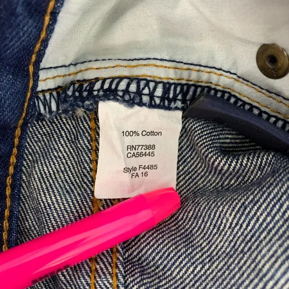 J. Crew Factory Mid Rise Boyfriend Jeans