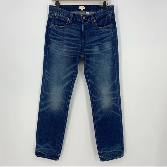 J. Crew Factory Mid Rise Boyfriend Jeans