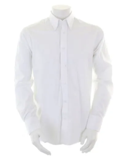 Kustom Kit Mens City Long Sleeve Shirt-KK386
