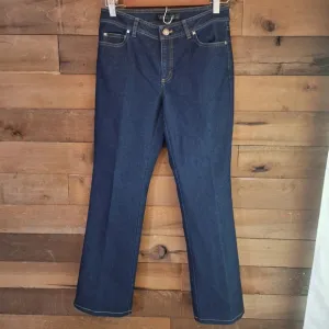 LAFAYETTE 148 NWOT Wide Leg Blue jeans Size 0 Petite