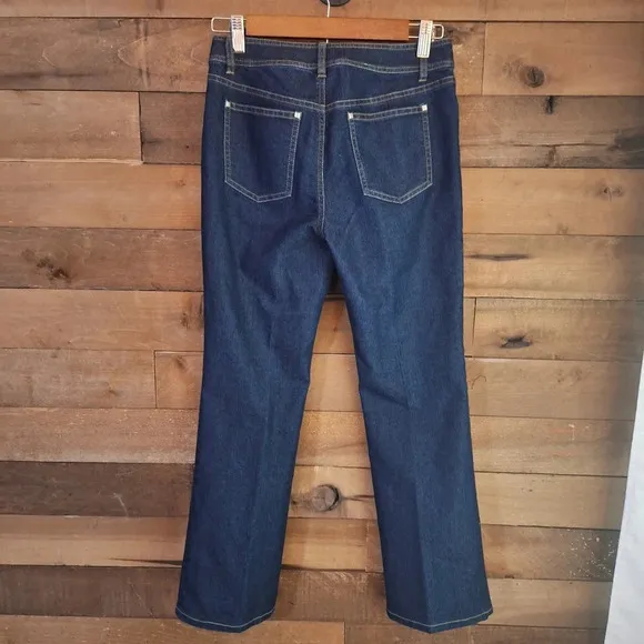 LAFAYETTE 148 NWOT Wide Leg Blue jeans Size 0 Petite