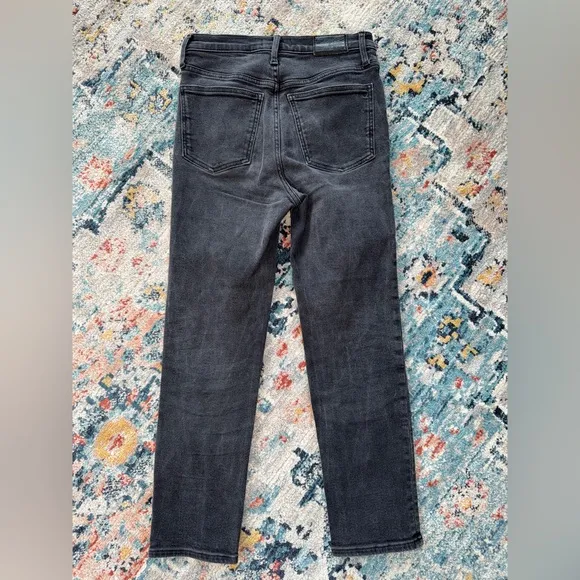 Madewell The Perfect Vintage Black Wash JeansSize 28
