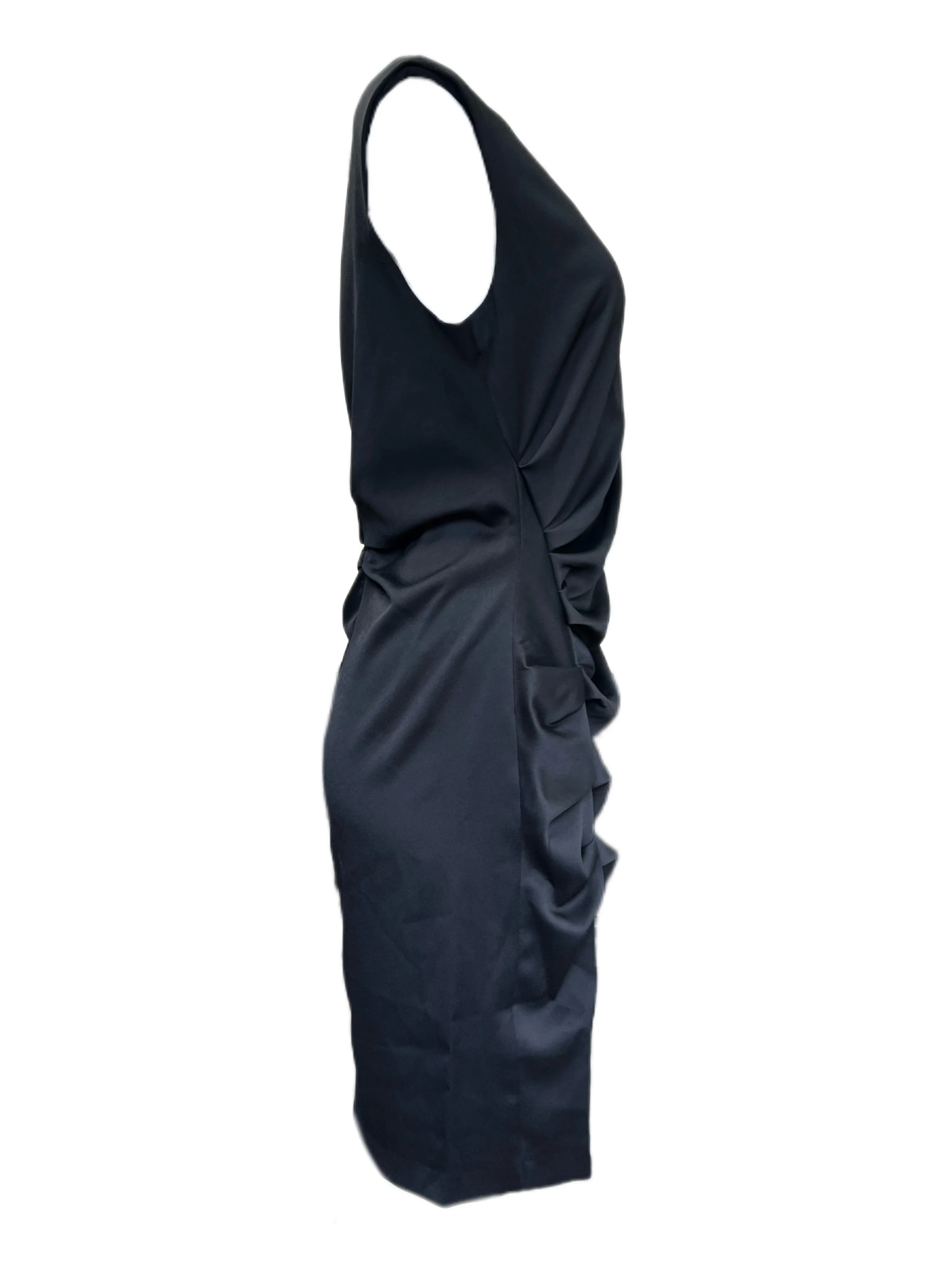 Marella By Max Mara Women's Black Ankara Sheath Dress NWT