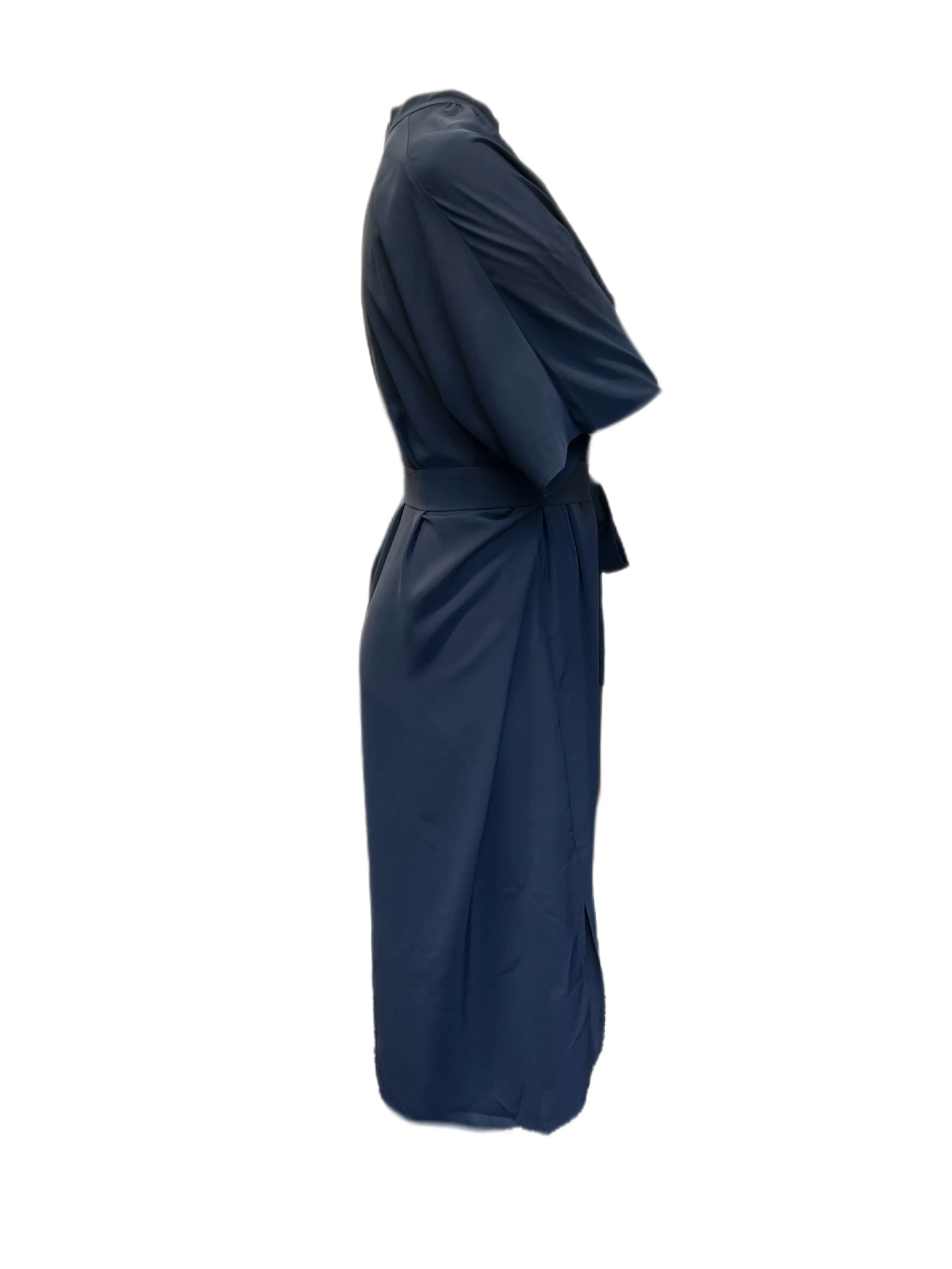 Marina Rinaldi Women's Navy Darsena Shift Dress Size 22W/31 NWT