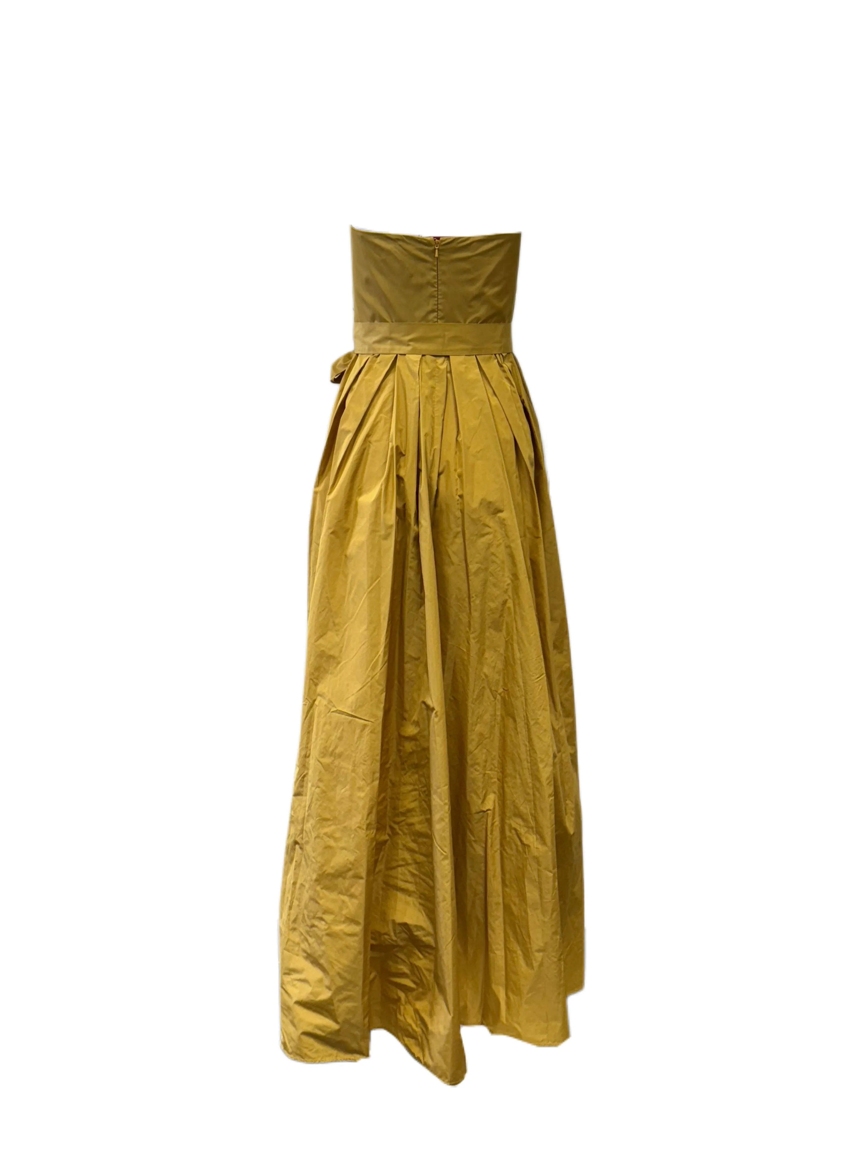 Max Mara Women's Yellow Anzio Maxi Dress NWT