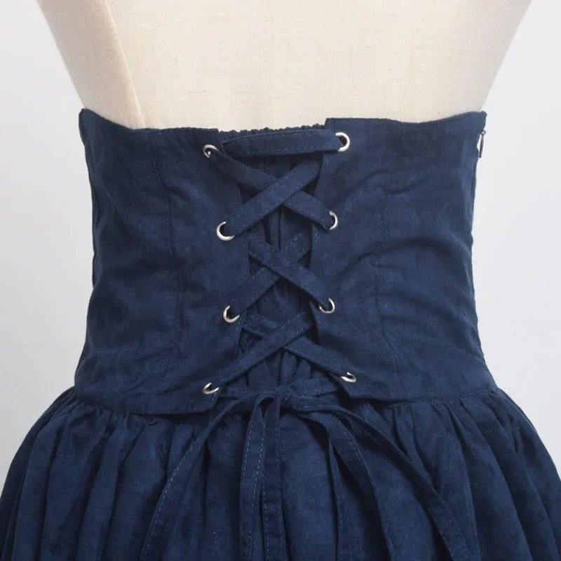 Medieval Steampunk maxi skirt