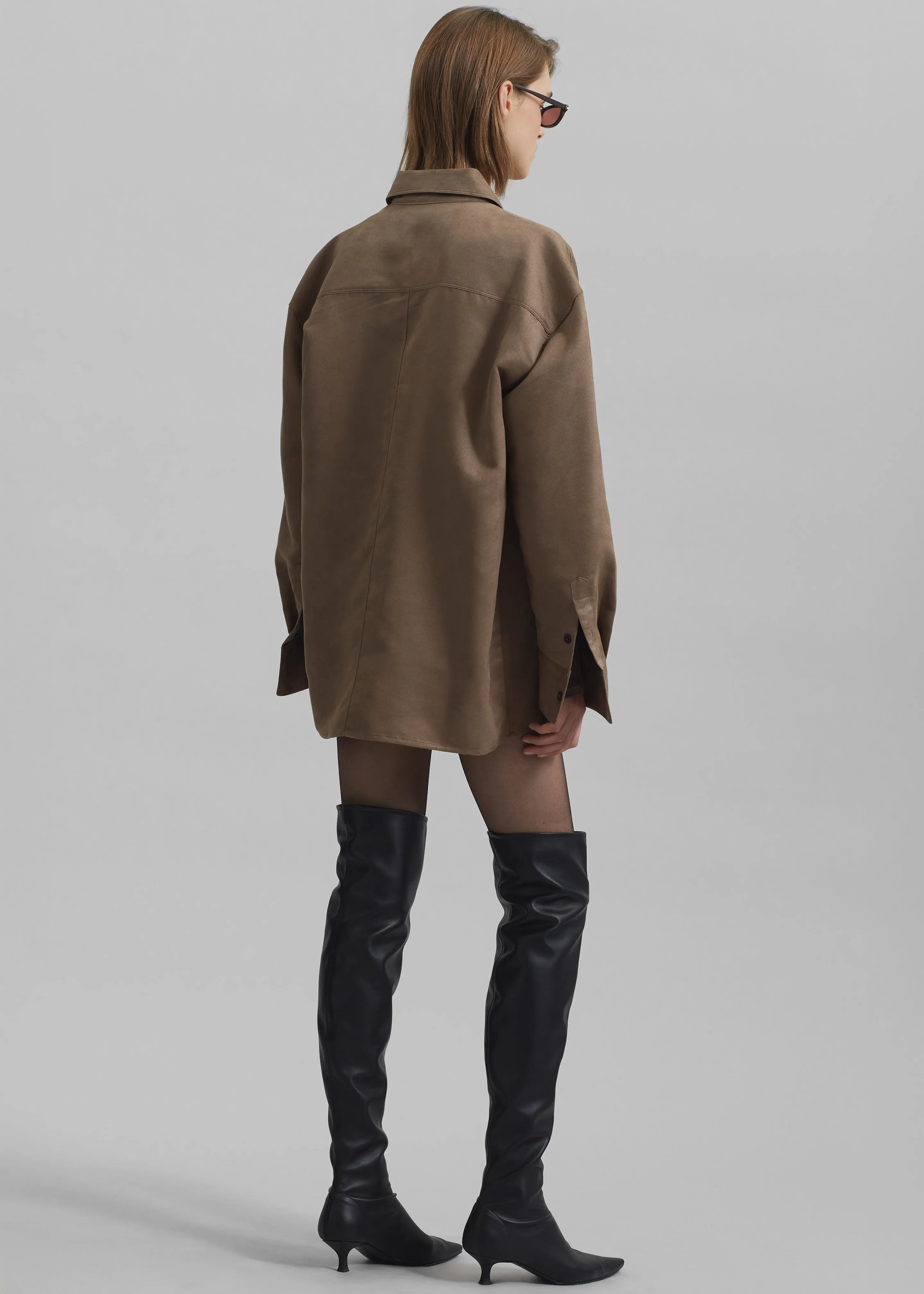 Mire Button Up Shirt - Camel
