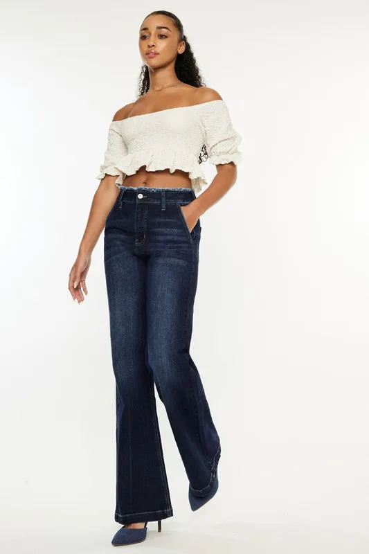 Miss Americana wide leg Flare Jeans by KanCan