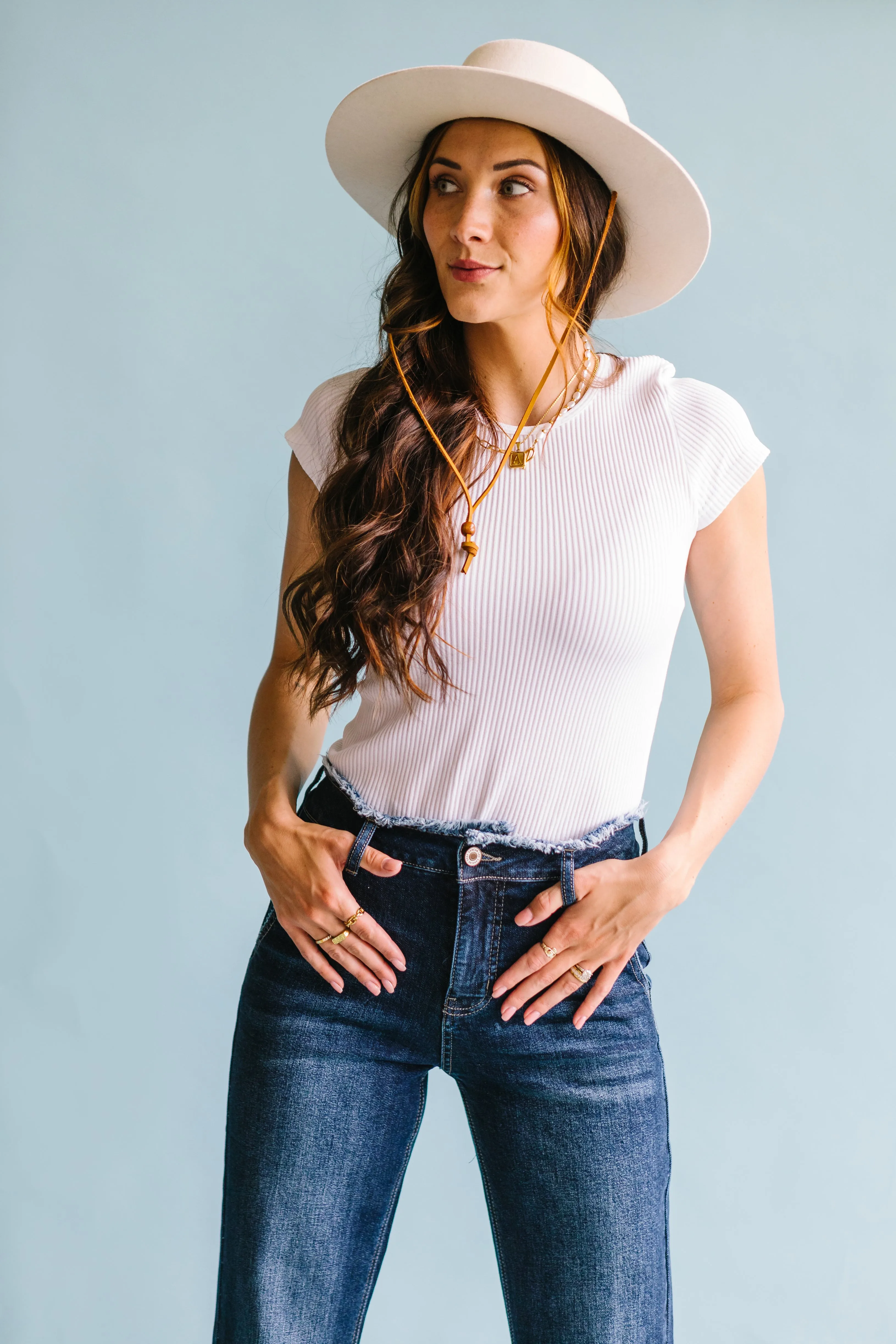 Miss Americana wide leg Flare Jeans by KanCan