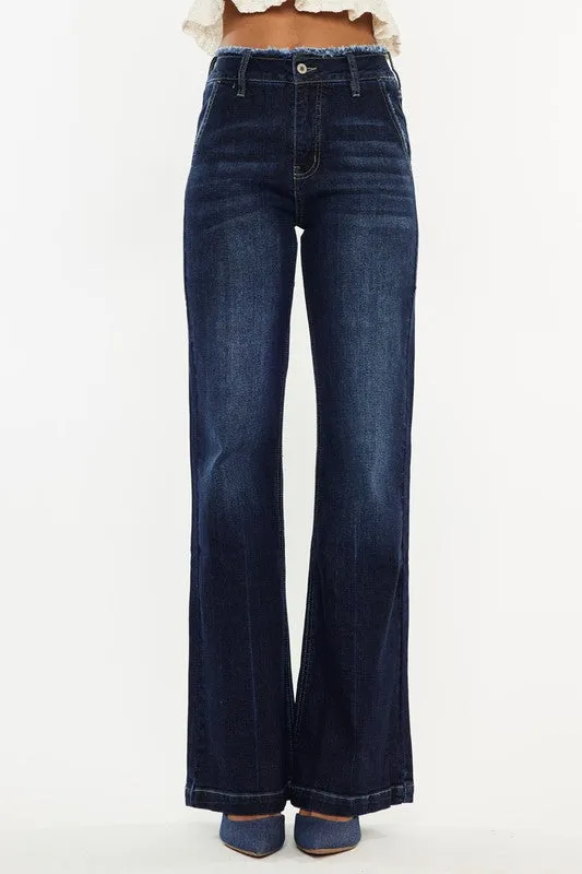 Miss Americana wide leg Flare Jeans by KanCan