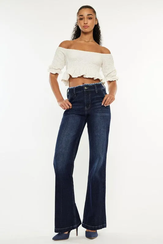 Miss Americana wide leg Flare Jeans by KanCan
