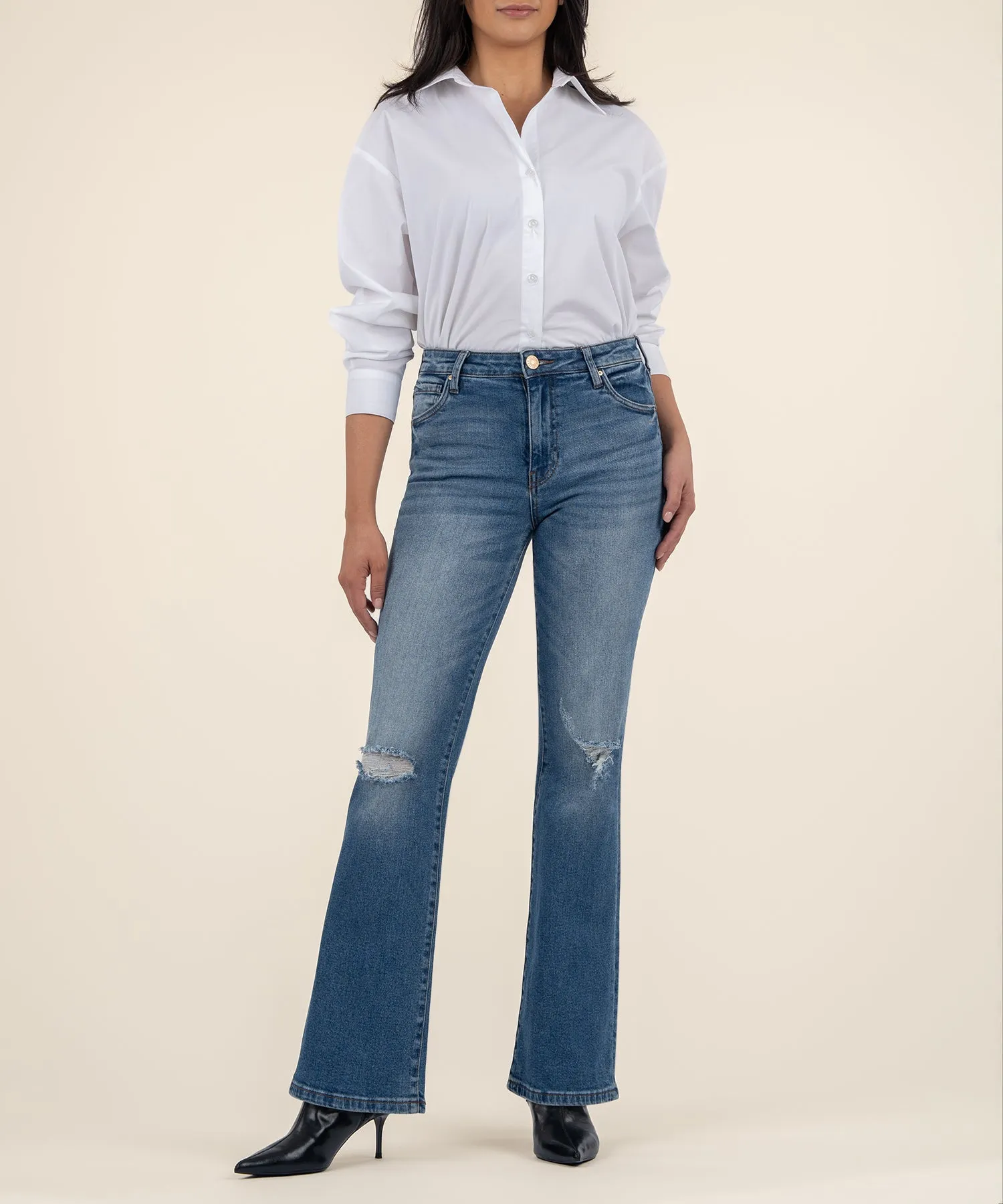Nadia High Rise Flare - FINAL SALE