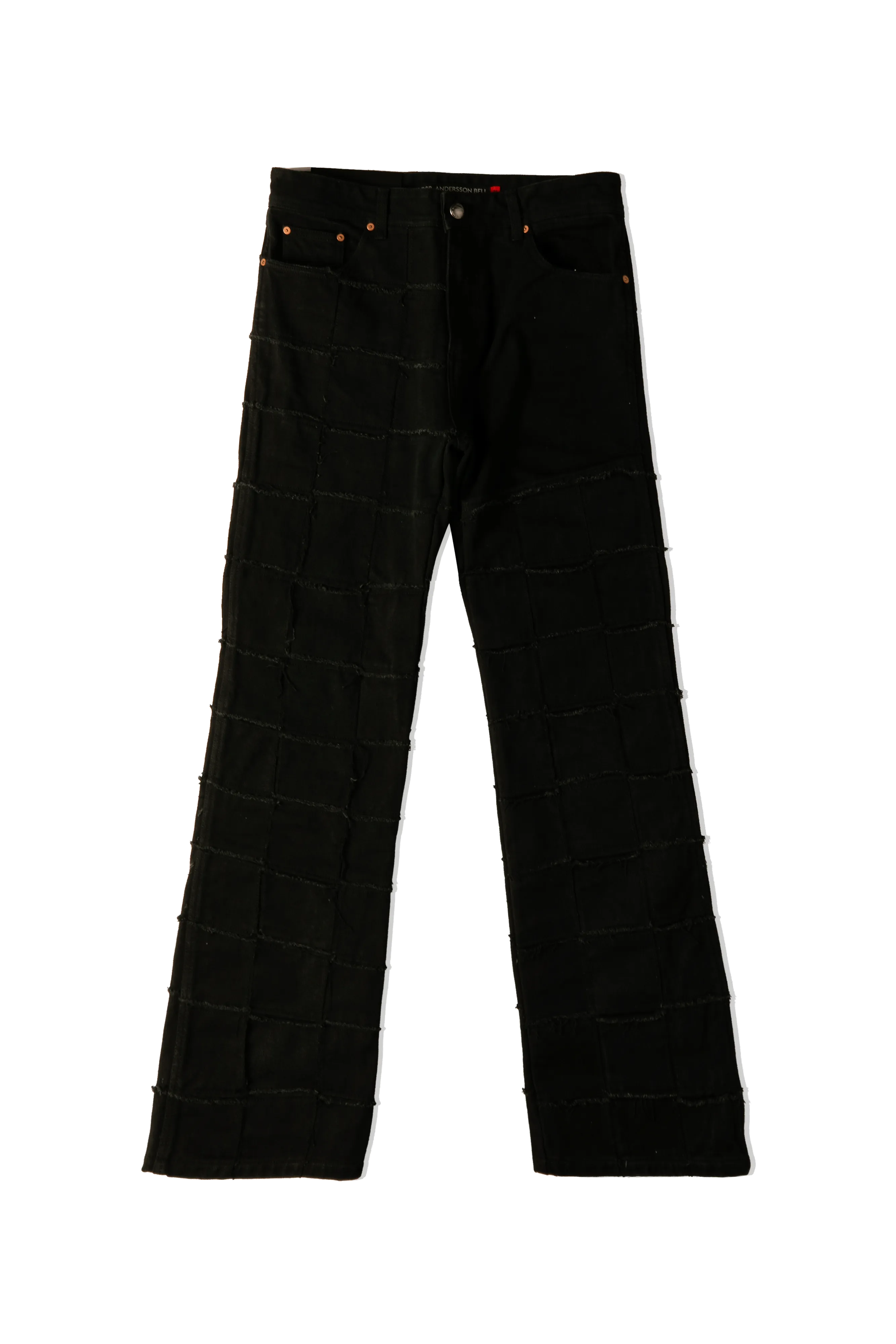 New Patchwork Wide Leg Jeans