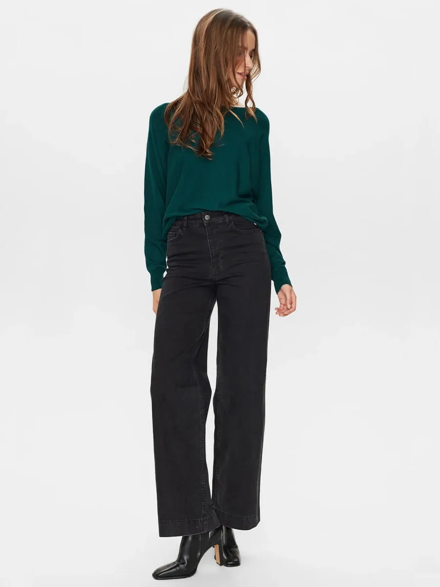 Nuparis Long Jeans - Black