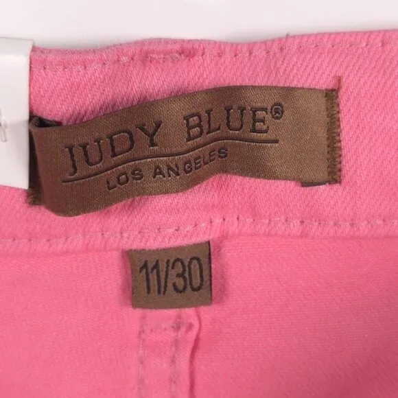 NWT JUDY BLUE GARMENT DYED HIGH WAIST Jeans JB88822C Wide Leg Raw Hem Size 11/30